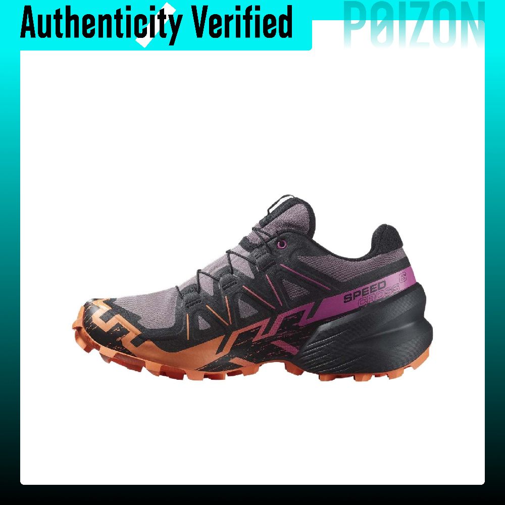 Salomon Shoes Speedcross 6 - サロモン スピードクロス 6 快適なランニングシューズ レディース パープル