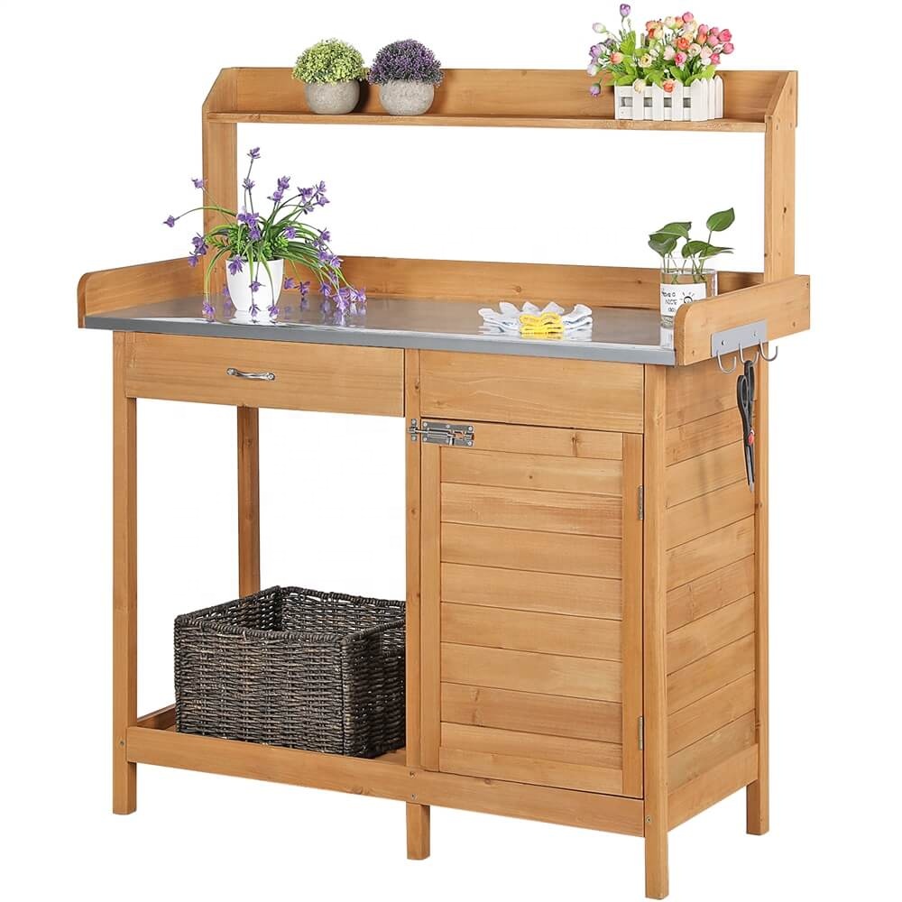 屋外家具用の屋外家庭用無垢材の作業台 - Outdoor Furniture Wood のレビューと価格