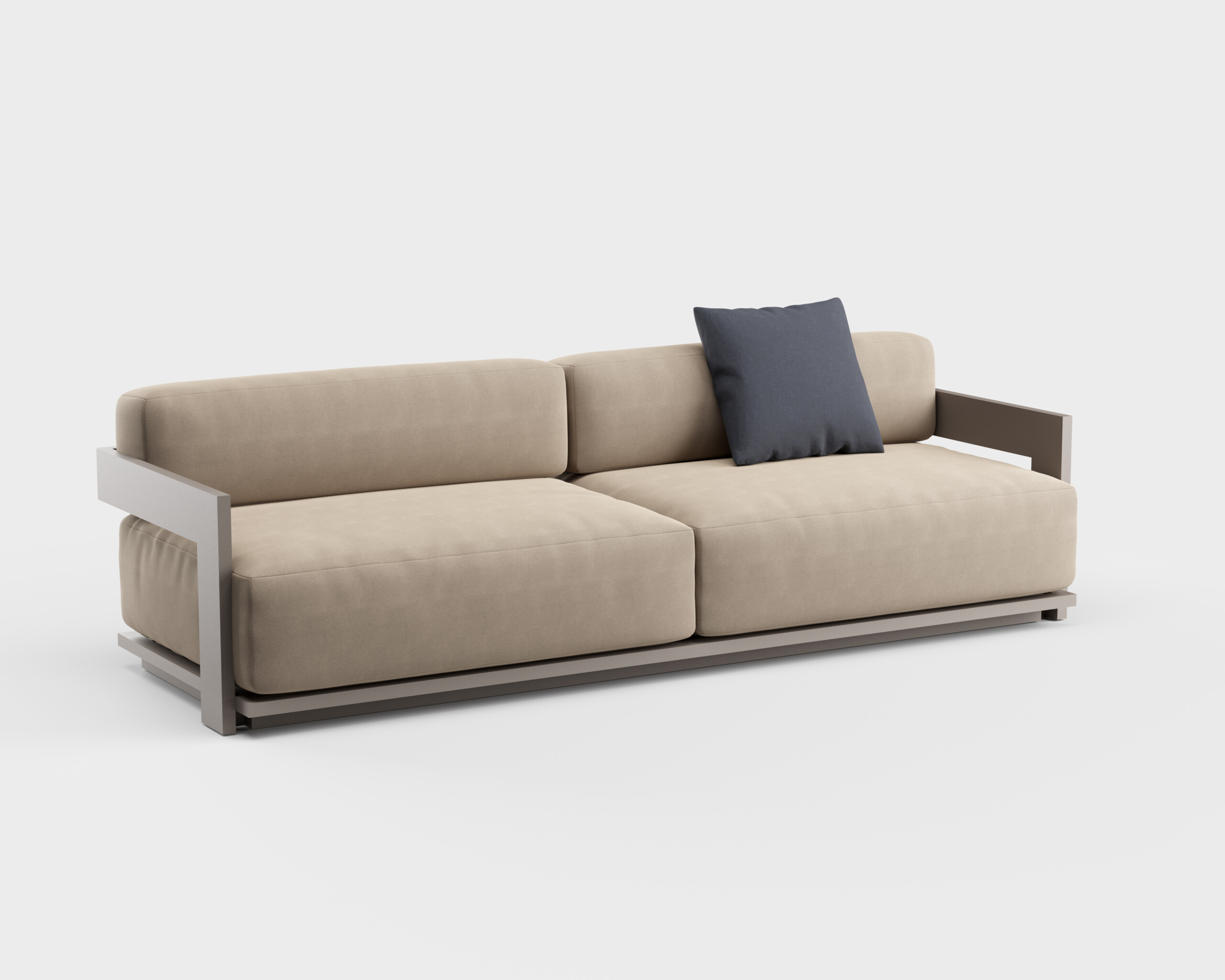 高級感あふれる屋外用アルミ製ソファセット、モダンなデザインの - Outdoor Furniture Luxury のレビューと価格